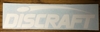Discraft Vinyl Decal