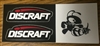 Discraft Tri Panel Buzzz Stickers