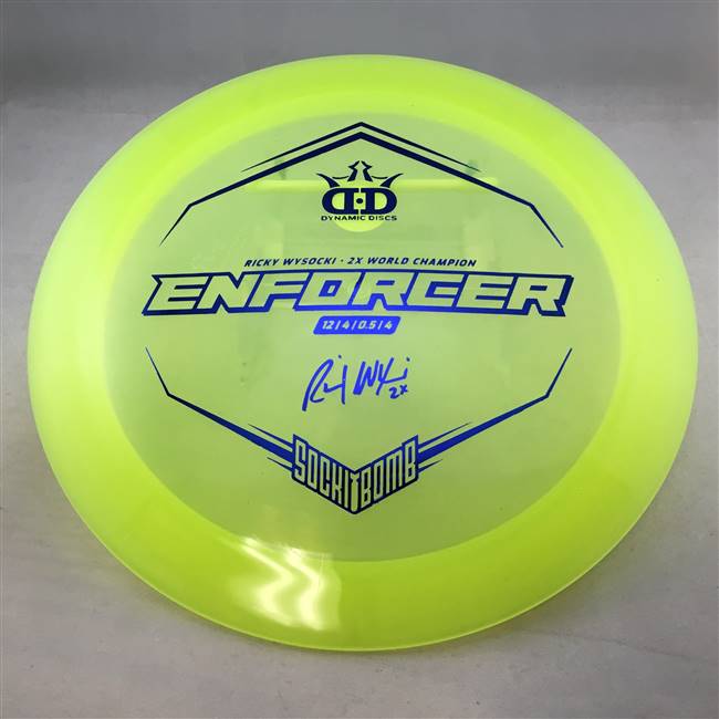 Dynamic Discs Lucid-X Enforcer 174.7g - Ricky Wysocki "Sockibomb" Stamp