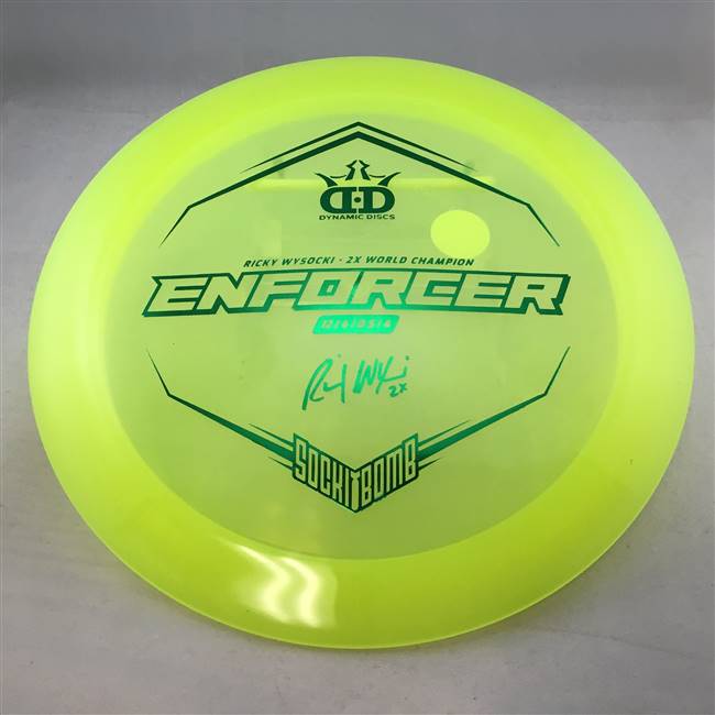 Dynamic Discs Lucid-X Enforcer 173.6g - Ricky Wysocki "Sockibomb" Stamp