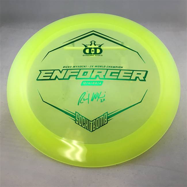 Dynamic Discs Lucid-X Enforcer 174.8g - Ricky Wysocki "Sockibomb" Stamp