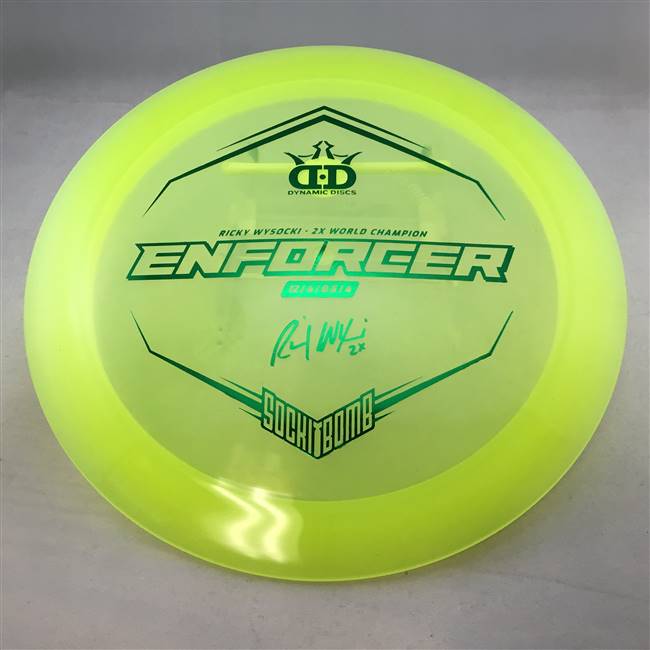 Dynamic Discs Lucid-X Enforcer 172.8g - Ricky Wysocki "Sockibomb" Stamp