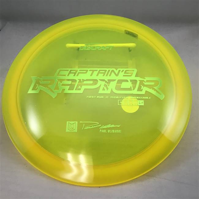 Discraft Z Captain's Raptor 173.8g - First Run Stamp