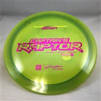 Discraft Z Captain's Raptor 174.6g - First Run Stamp