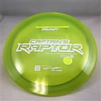 Discraft Z Captain's Raptor 175.1g - First Run Stamp