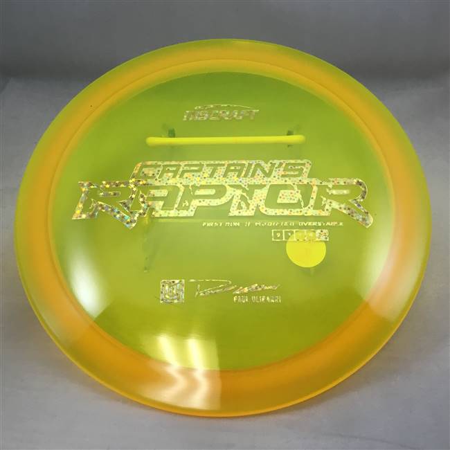 Discraft Z Captain's Raptor 174.4g - First Run Stamp