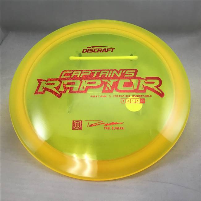 Discraft Z Captain's Raptor 176.0g - First Run Stamp