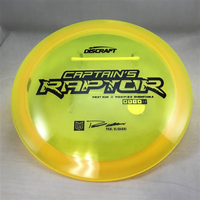 Discraft Z Captain's Raptor 175.5g - First Run Stamp