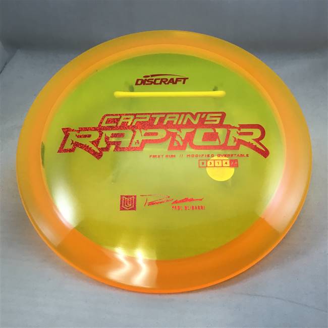 Discraft Z Captain's Raptor 173.1g - First Run Stamp