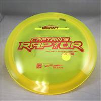 Discraft Z Captain's Raptor 175.7g - First Run Stamp