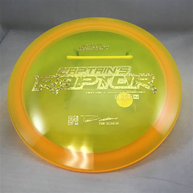 Discraft Z Captain's Raptor 175.0g - First Run Stamp