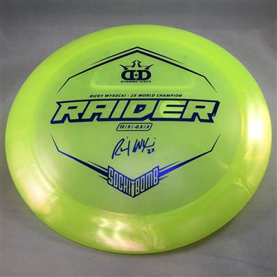 Dynamic Discs Lucid Glimmer Raider 173.5g - Ricky Wysocki "Sockibomb" Stamp