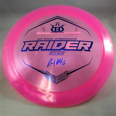 Dynamic Discs Lucid Glimmer Raider 174.4g - Ricky Wysocki "Sockibomb" Stamp