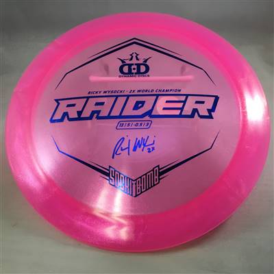 Dynamic Discs Lucid Glimmer Raider 176.2g - Ricky Wysocki "Sockibomb" Stamp