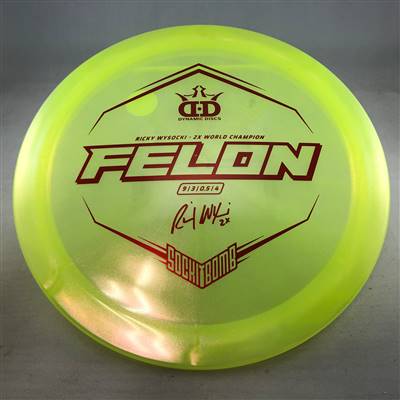 Dynamic Discs Lucid-X Glimmer Felon 174.8g - Ricky Wysocki "Sockibomb" Stamp