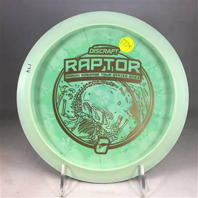 Discraft ESP Raptor 177.5g - 2023 Aaron Gossage Tour Series Stamp