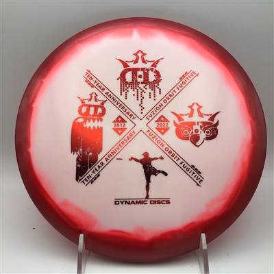 Dynamic Discs Fuzion Orbit Fugitive 177.5g - 10 Year Anniversary Stamp