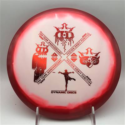 Dynamic Discs Fuzion Orbit Fugitive 177.5g - 10 Year Anniversary Stamp