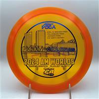 Discraft Z Raptor 177.3g  - 2024 Amateur World's Dave Lonteen Stamp