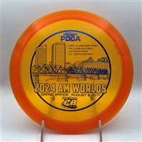 Discraft Z Raptor 176.5g  - 2024 Amateur World's Dave Lonteen Stamp