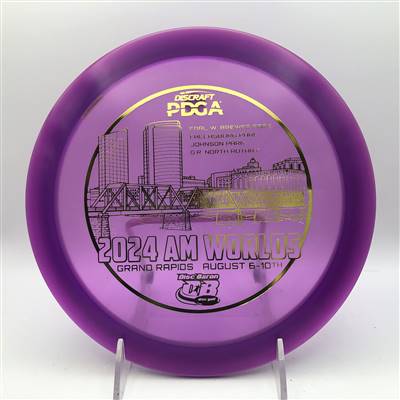 Discraft Z Raptor 176.3g  - 2024 Amateur World's Dave Lonteen Stamp