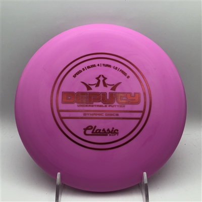 Dynamic Discs Classic Soft Deputy 173.7g