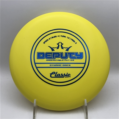 Dynamic Discs Classic Soft Deputy 173.9g