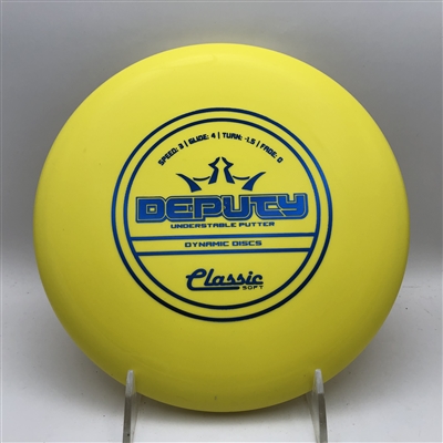 Dynamic Discs Classic Soft Deputy 174.8g