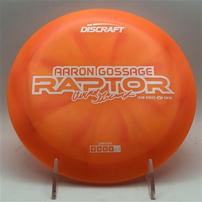 Discraft Z Swirl Raptor 173.5g - Aaron Gossage 2025 Tour Series