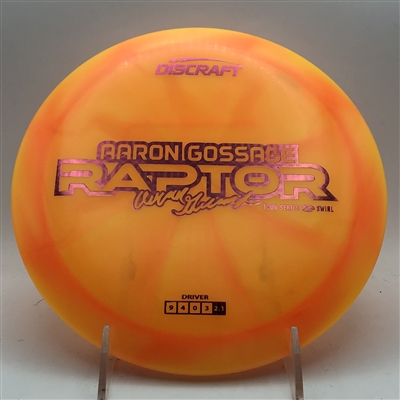 Discraft Z Swirl Raptor 178.3g - Aaron Gossage 2025 Tour Series