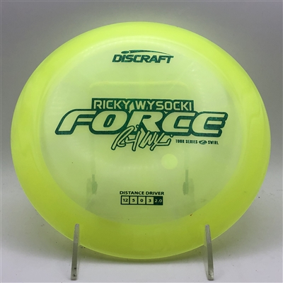 Discraft Z Swirl Force 174.2g - Ricky Wysocki 2025 Tour Series
