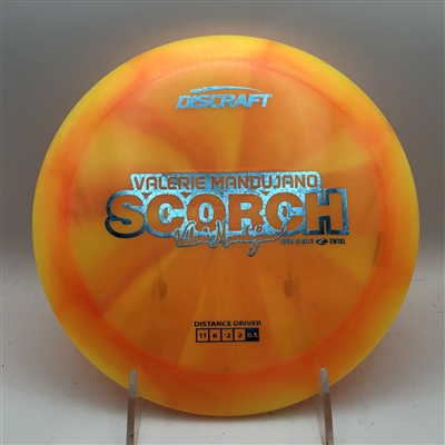 Discraft Z Swirl Scorch 174.7g - Valerie Mandujano 2025 Tour Series