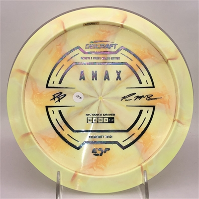 Paul McBeth ESP Anax 171.6g  - Paige Pierce & Paul McBeth Colorshift Swirl Collab