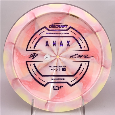 Paul McBeth ESP Anax 171.1g  - Paige Pierce & Paul McBeth Colorshift Swirl Collab