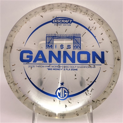 Discraft "Big Money" Z Flx Zone 174.3g  - Missy Gannon Throw Pink Cash Money Zone