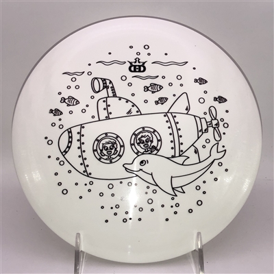 Dynamic Discs Fuzion Motive 146.9g  - Coloring Book Series - Submarine
