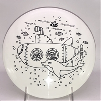 Dynamic Discs Fuzion Motive 147.9g  - Submarine Stamp of Coloring Book Series