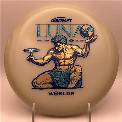 Paul McBeth Mega Glo Luna 174.2g - 2026 Pro Worlds MEGA Glo Luna
