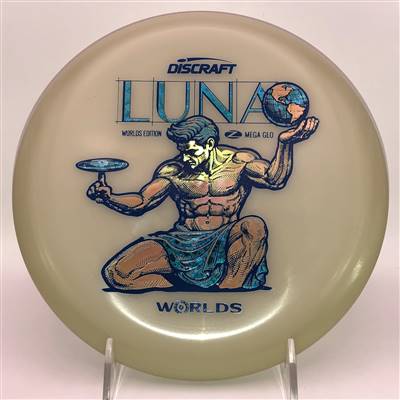 Paul McBeth Mega Glo Luna 175.4g - 2026 Pro Worlds MEGA Glo Luna