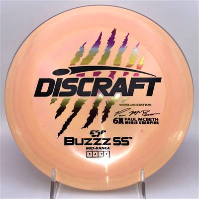 Discraft ESP Buzzz SS 168.8g - 2026 Pro Worlds ESP Buzzz SS - 6x Claw