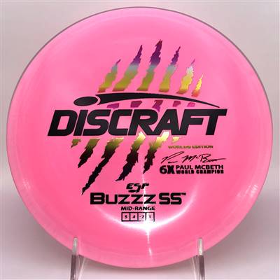 Discraft ESP Buzzz SS 168.7g - 2026 Pro Worlds ESP Buzzz SS - 6x Claw