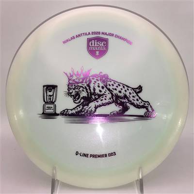 Discmania Q Line Premier DD3 175.7g  - Niklas Anttila 2026 Champions Cup