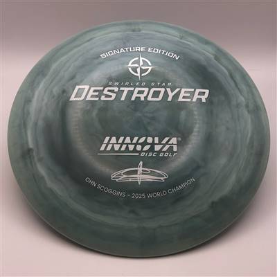 Innova Star Destroyer 169.9g  - Ohn Scoggins Signature Swirled Star Destroyer
