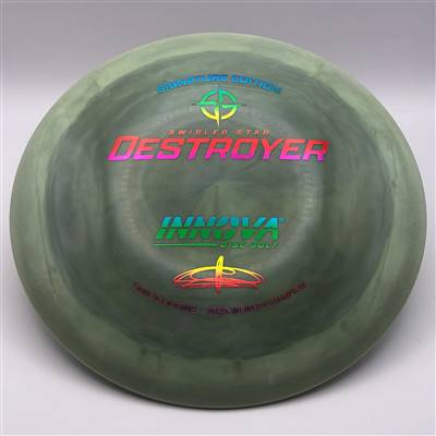 Innova Star Destroyer 165.0g  - Ohn Scoggins Signature Swirled Star Destroyer