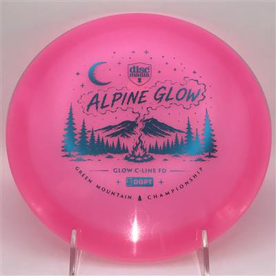 Discmania Glow C Line FD 176.3g  - Green Mountain Championship & Glow in the Dark