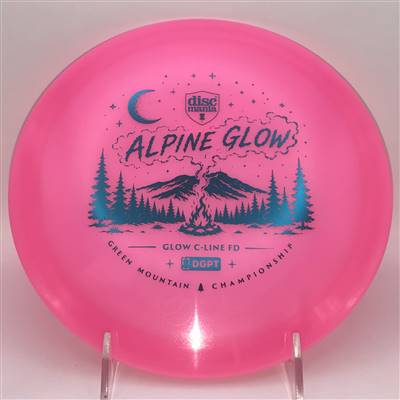 Discmania Glow C Line FD 176.1g  - Green Mountain Championship & Glow in the Dark