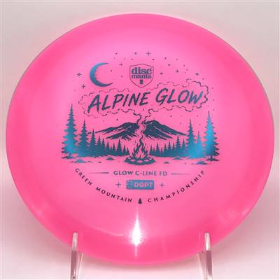 Discmania Glow C Line FD 176.7g  - Green Mountain Championship & Glow in the Dark