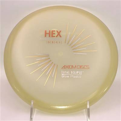 Axiom Total Eclipse Hex 177.1g  - Glow in the Dark Hex
