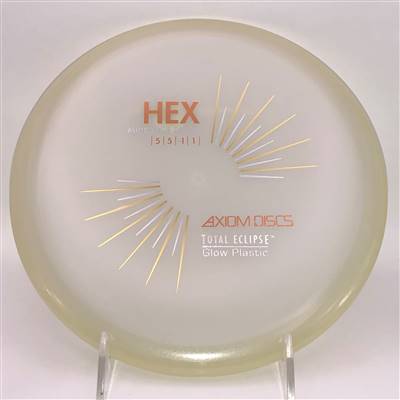 Axiom Total Eclipse Hex 176.0g  - Glow in the Dark Hex