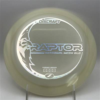 Discraft Seasonal Mega Glo Raptor 175.1g  - Glow in the Dark Raptor
